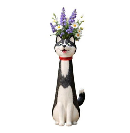 Dog Vases