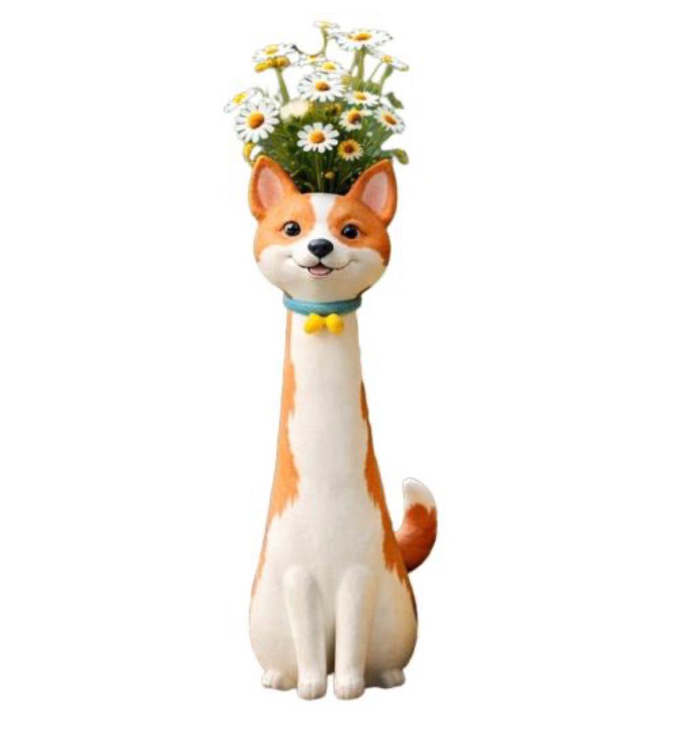 Dog Vases