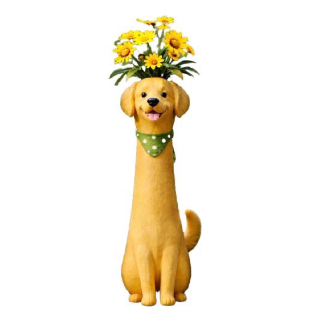 Dog Vases