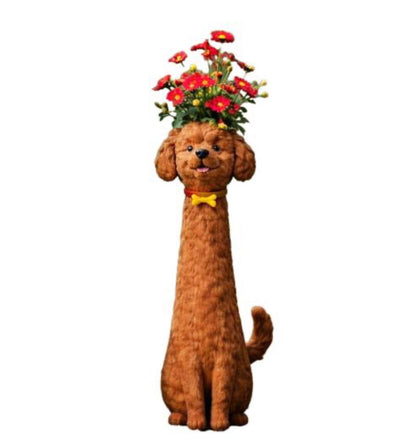 Dog Vases